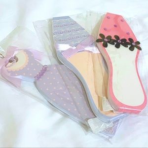 Set of three notepads